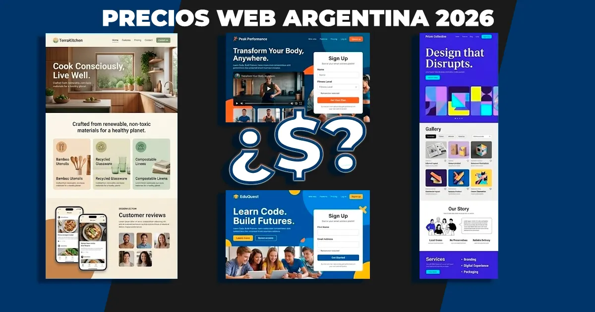 Cuanto cuesta paginas web en argentina en mayo de este año