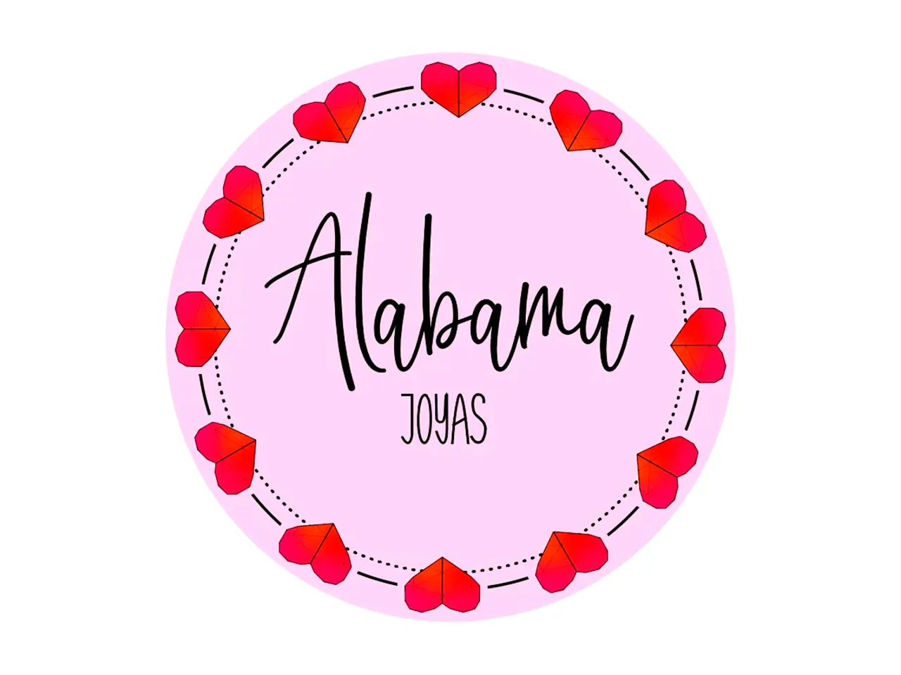 Logo Creado para Alabama Joyas